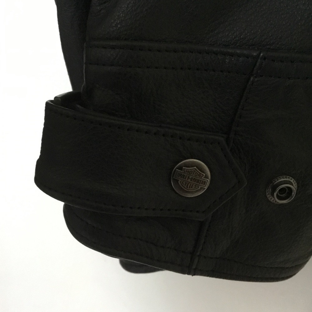 NWT Harley Davidson Telescopic Leather mens jacket - Picture 5 of 8